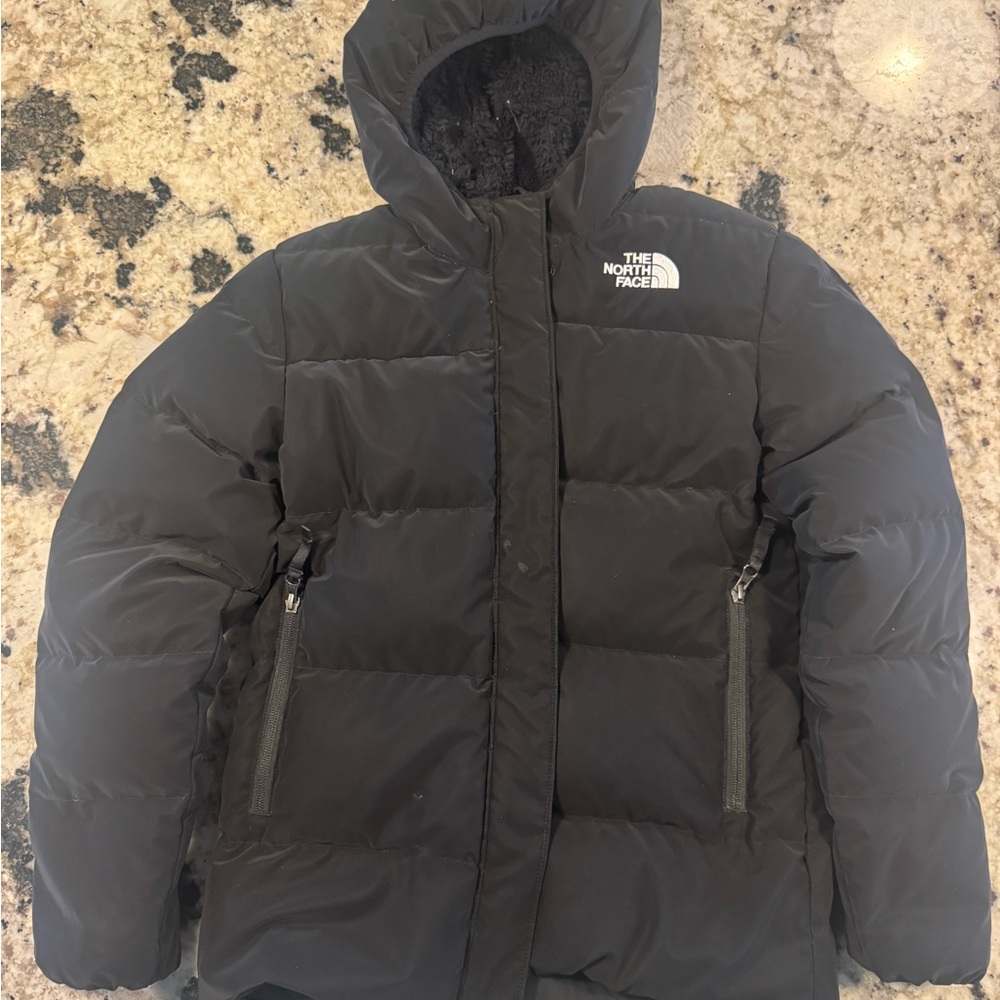 The North Face Black Fleece Puffer Jacket